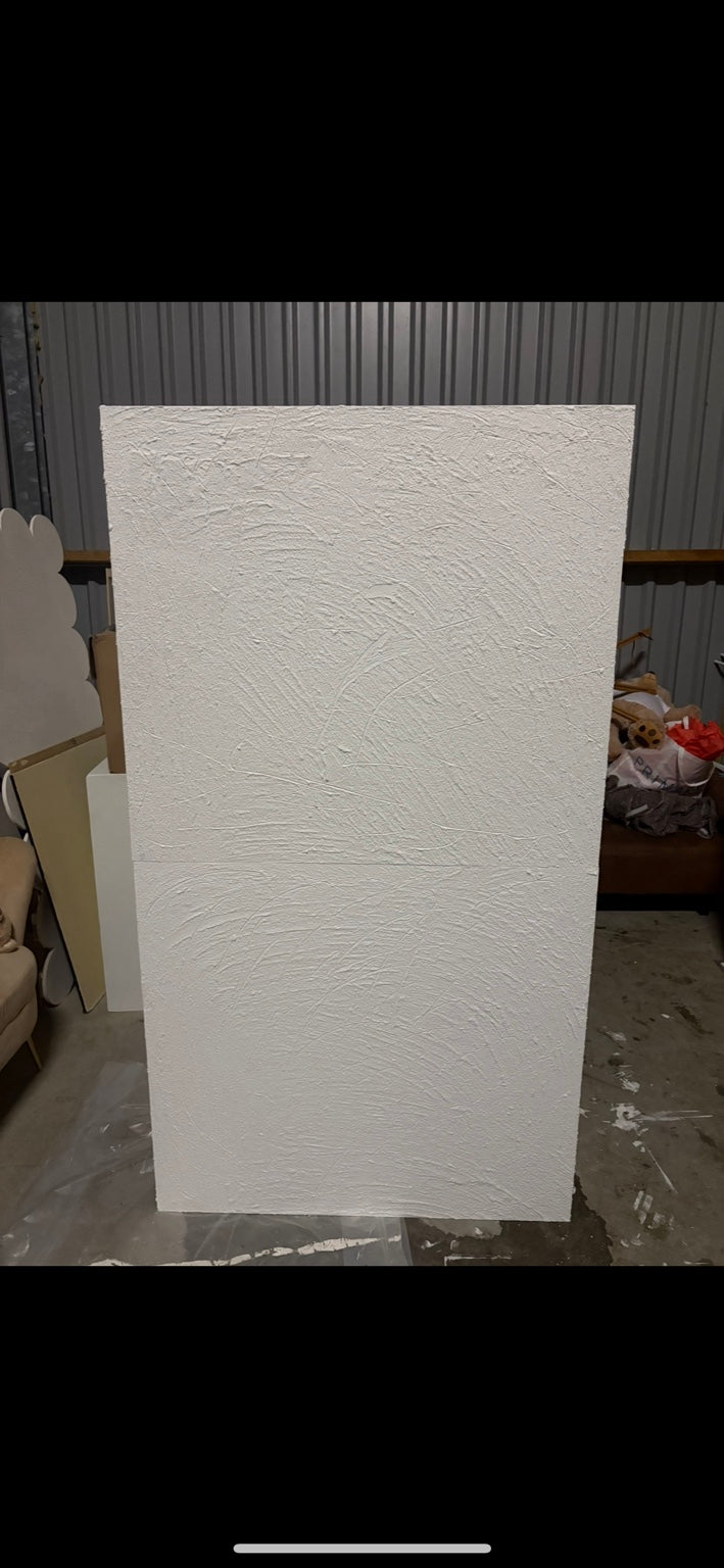 Vierkante backdrop 180 bij 90 cm